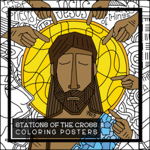 Stations of the Cross Coloring