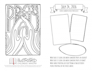 July 24 Worship Bulletin