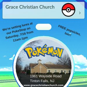 Church is a PokeStop Pokemon GO