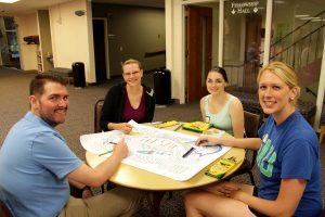 Young Adult Coloring at Church