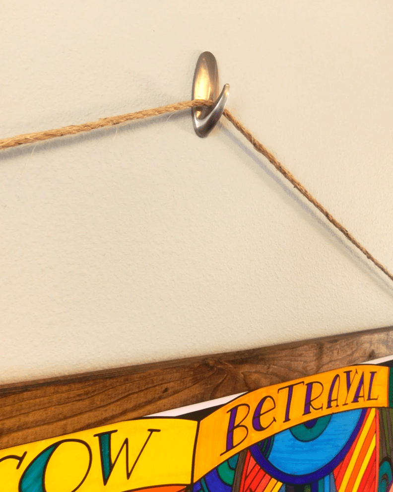 Wooden Poster Hangers