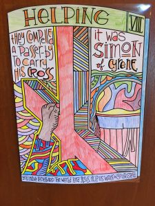 Stations of the Cross Coloring Posters