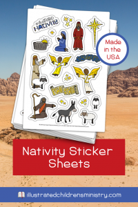 Nativity Sticker Sheets
