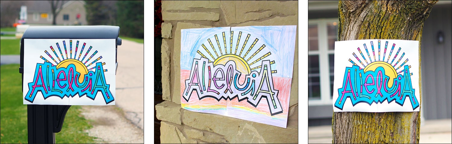 Alleluia Posters