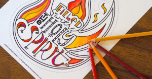 Pentecost Coloring Page