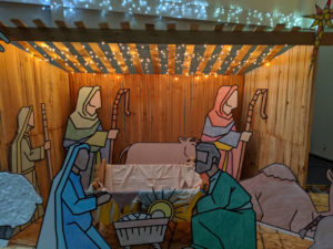 Illustrated Nativity Figures
