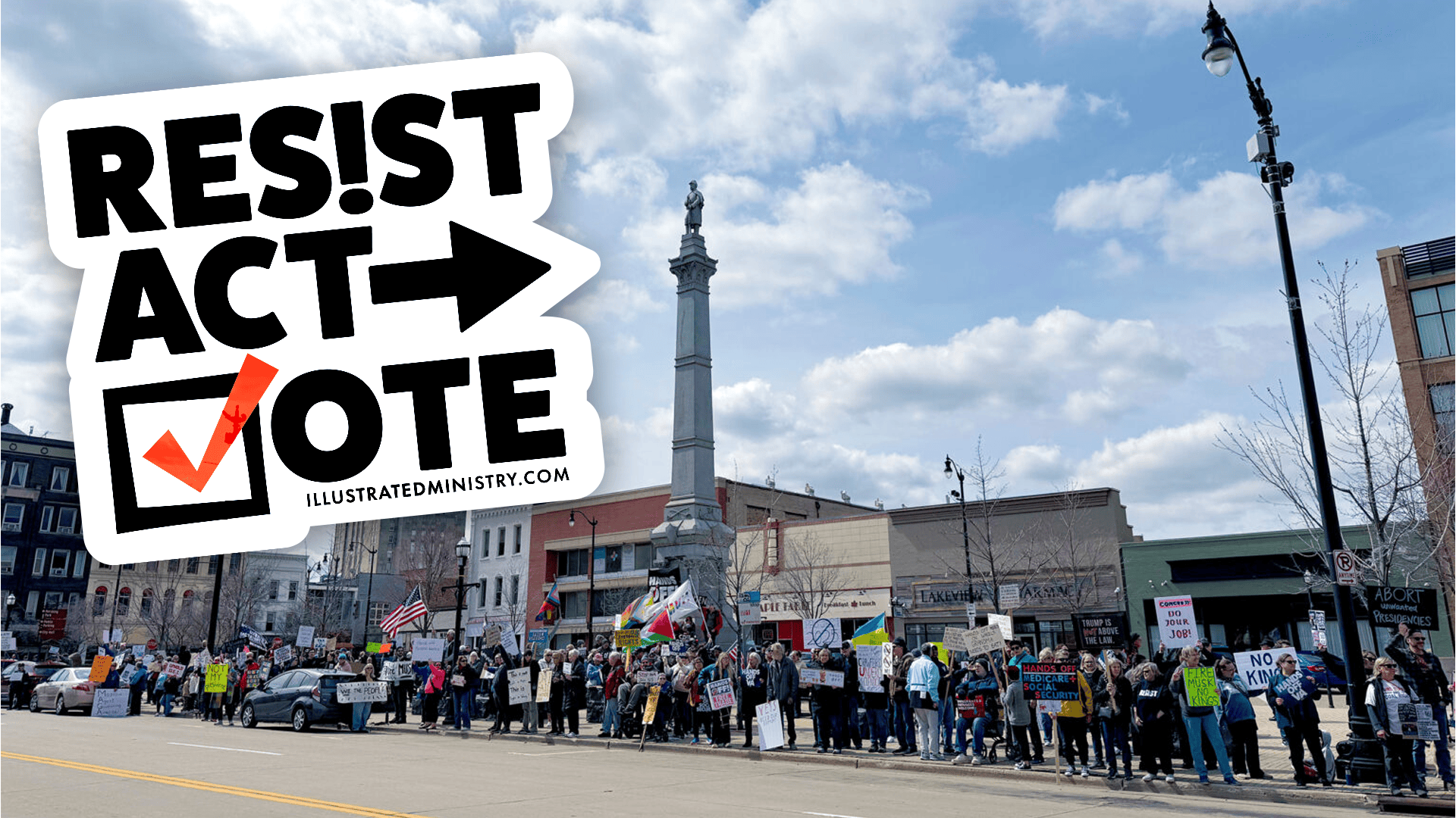 If You Haven’t Yet…It’s time to Get Political: Resist. Act. Vote.